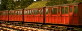 Bachmann - Ho T&F RED CARRIAGE