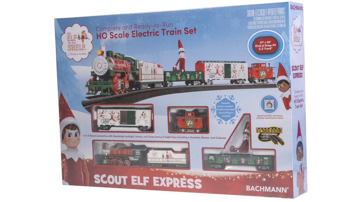 Bachmann - HO Elf on the Shelf Train Set