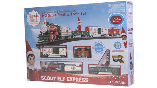 Bachmann - HO Elf on the Shelf Train Set