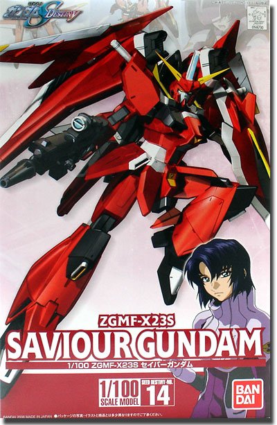Bandai - 14 Savior Gundam Gundam Seed Destiny:100