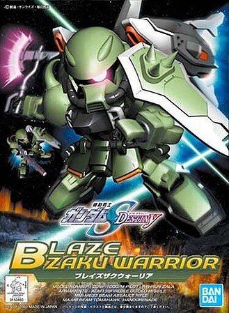 Bandai - BB#296 Blaze Zaku Warrior