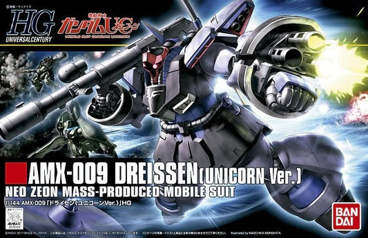Bandai - 124 Dreissen Unicorn Ver HGUC 1:144