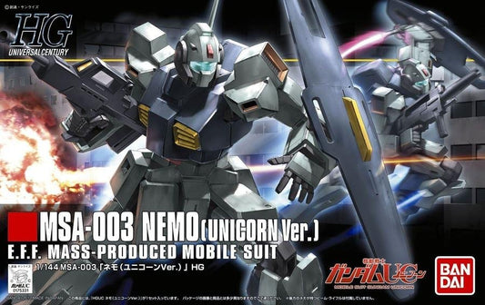 Bandai - HG 140 Nemo Unicorn Ver. HGUC 1:144
