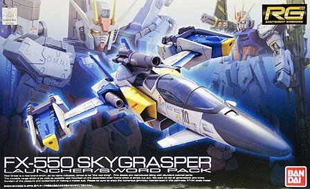 Bandai - RG 6 Skygrasper W/Launcher/Sword Pack