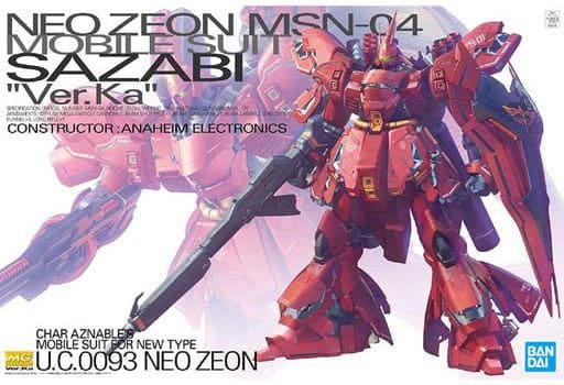 Bandai - MG Sazabi (Ver.Ka)Char's Counter Attack