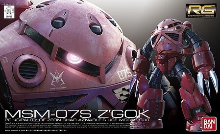 Bandai - RG Z'Gok Char Custom RG 1:144