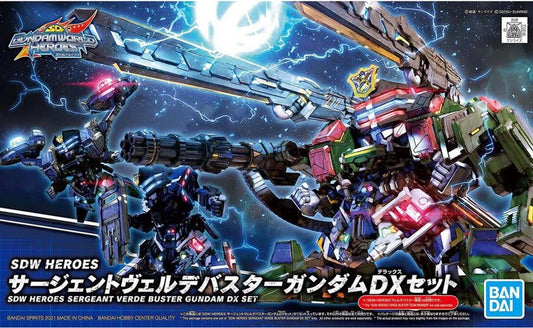 Bandai - Heros Sergeant Verde Buster Gundam DxSet