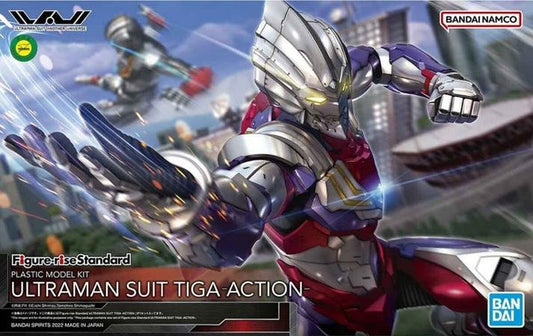 Bandai - Ultraman Suit Tiga-Action Fig-Rise Std