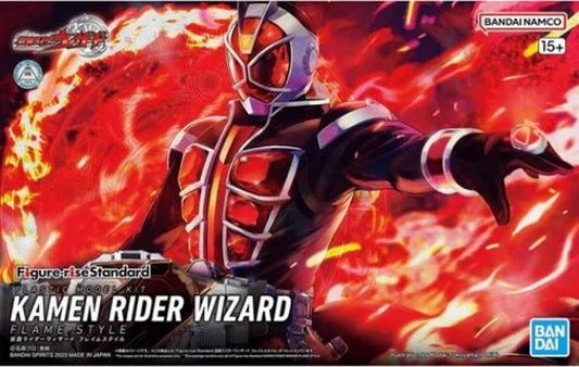 Bandai - Kamen Rider Wizard Flame Style Fig Rise