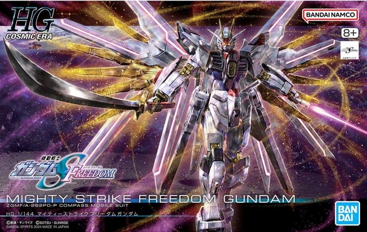 Bandai - HG Mighty Strike Freedom Gundam Seed;144