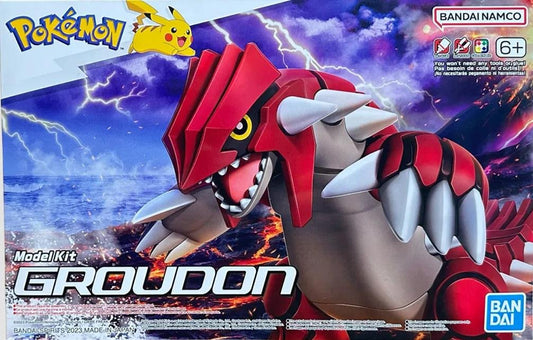 Bandai - Groudon Pokemon Model Kit