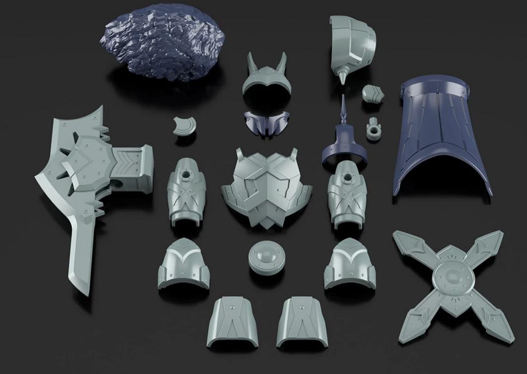 Bandai - 30MF Class UpP Armor (Liber Viking)