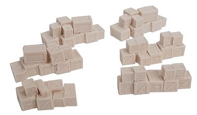 Bar Mills - Ho Wooden Crate Stacks