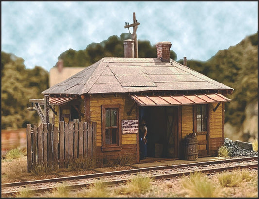 Bar Mills - HO Maintainance Shop At Cranberry Yard