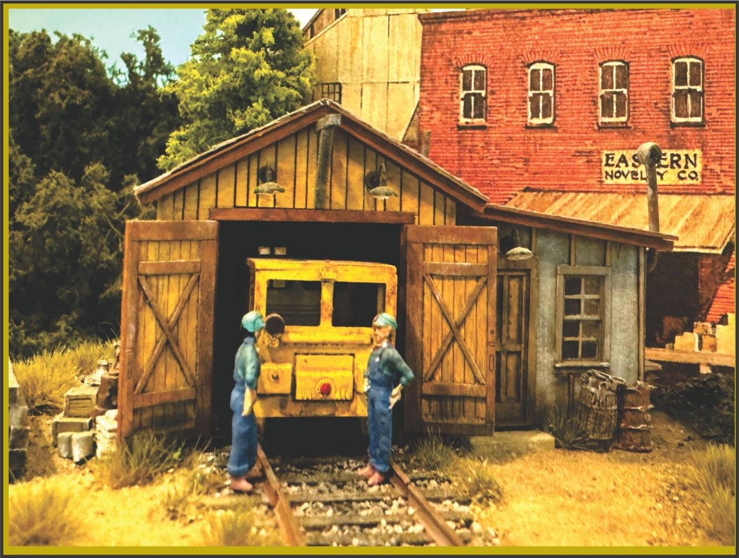 Bar Mills - Ho Transfer Shed At Cranberry Yard