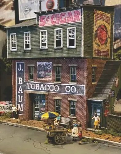 Bar Mills - HO J.Baum Tobacco Store