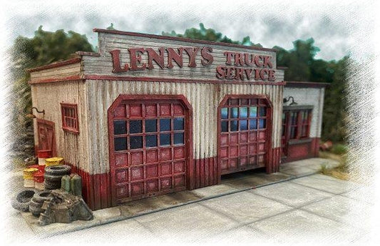 Bar Mills - HO Lenny's Truck Service Garage