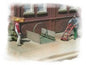 Bar Mills - Ho Sidewalk Freight Elevator