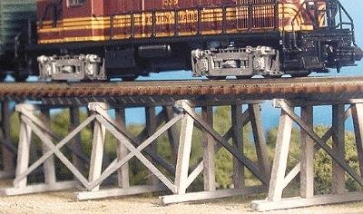 Bar Mills - Ho Lowboy Trestle Kit