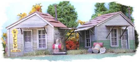 Bar Mills - Ho Twin Utility Sheds