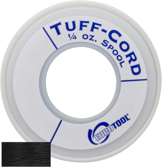 Eurotool - TUFF CORD BLACK #0 - .0078" DIA. 145 YDS