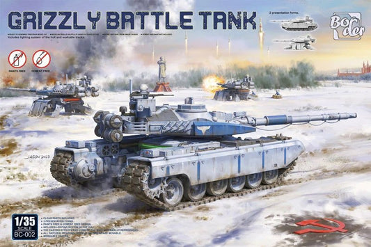 Border Models - Grizzly Battle Tank 1:35