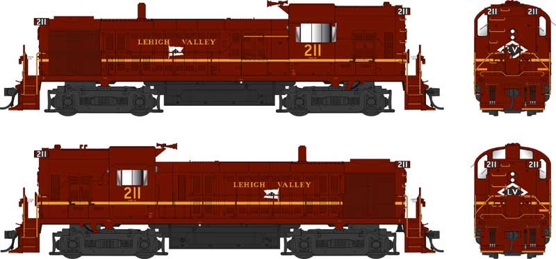 Bowser - Ho ALCo RS-3 LV Tuscan 211 W/sd
