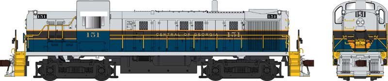Bowser - Ho Alco RS-3 CofG 158 W/sd