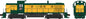 Bowser - Ho Alco RS-3 C&NW 166