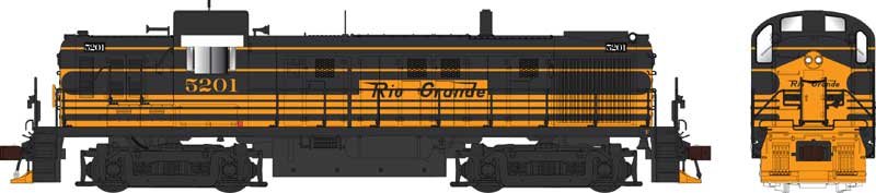 Bowser - Ho Alco RS-3 Rio 5201 W/sd