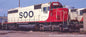 Bowser - HO EMD SD40 SOO#738 DCC/Sound
