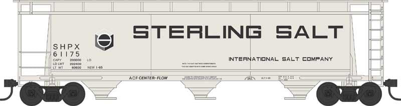 Bowser - N Cylindrical Hopper Sterling Salt 61186