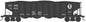 Bowser - Ho 4-bay CS Hopper Union RR 15044