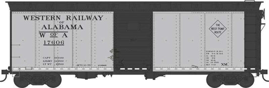 Bowser - Ho 40' Boxcar WRofA 17606
