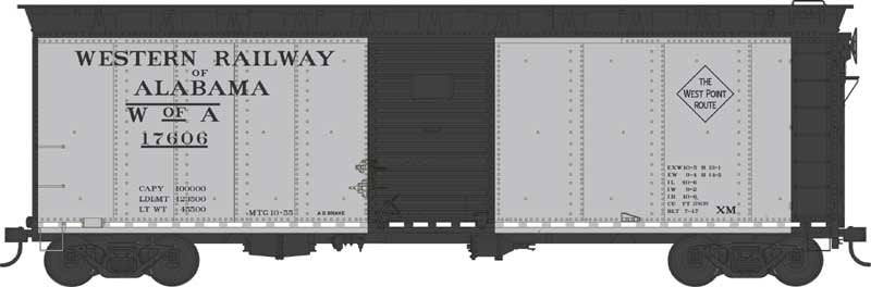 Bowser - Ho 40' Boxcar WRofA 17628