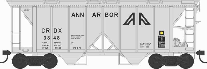 Bowser - Ho EL H34 Cvd Hopper AA 3825