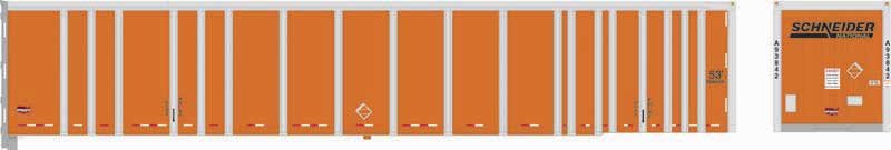 Bowser - Ho EL Highway Trailer Schneider 93842