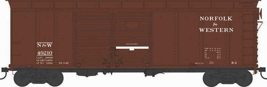 Bowser - Ho X31 Rd Roof Boxcar N&W 49222