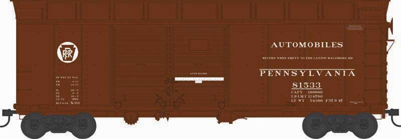 Bowser - Ho X31 Rd Roof Boxcar PRR 81569