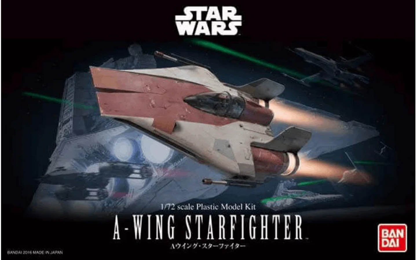 Bandai - A-Wing Starfighter 1:72