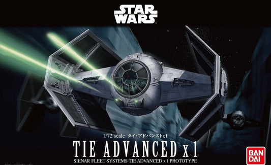 Bandai - TIE ADVANCED X1 1:72