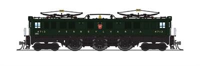 Broadway Ltd - N PRR P5a Boxcab 4713 W/sd Freight