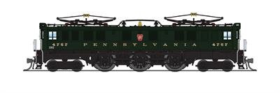 Broadway Ltd - N PRR P5a Boxcab 4757 W/sd Freight