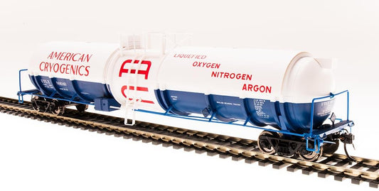 Broadway Ltd - Ho Cryo Tank Car Amer Cyro 2pk