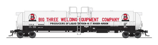 Broadway Ltd - Ho Cryo Tank Car Big 3 Weld 2pk