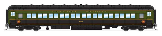 Broadway Ltd - Ho 80'Pass Coach Grn&Blk CN A 2pk