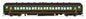 Broadway Ltd - Ho 80'Pass Coach Grn&Blk CN A 2pk