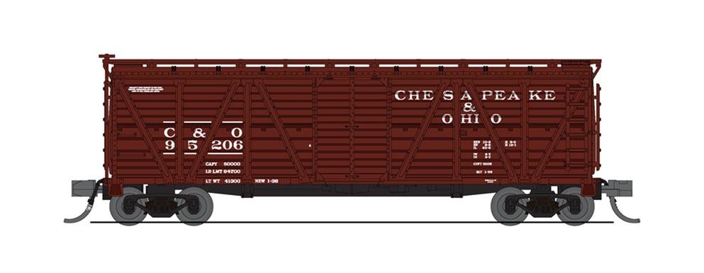 Broadway Ltd - N Stock Car W/ctl Sd C&O