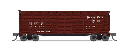 Broadway Ltd - N Stock Car W/Hog Sd NKP