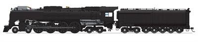 Broadway Ltd - Ho UP 4-8-4 FEF-3 Undec W/sd+S
